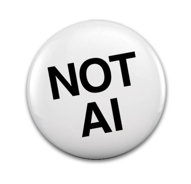 Not AI badge — the film's official campaign mark